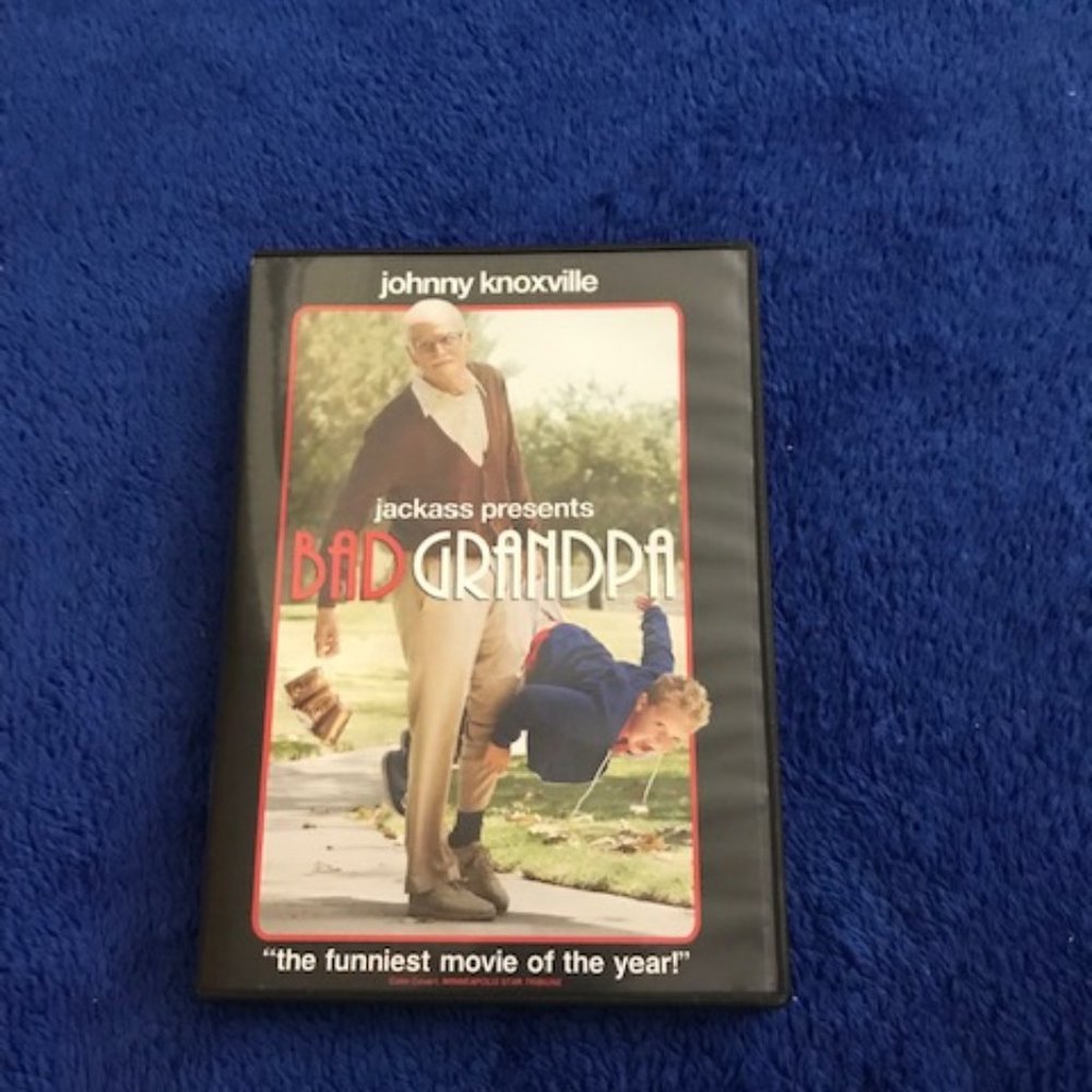 Johnny Knoxville "Bad Grandpa" DVD 📀 🤣